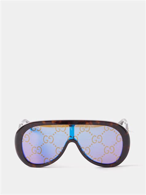 gucci aviator mens sunglasses|gucci oversized acetate aviator sunglasses.